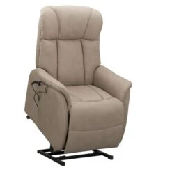 Relaxfauteuil Nebraska (sta -op) - Taupe -Leen Bakker Fauteuils 10205546 0811