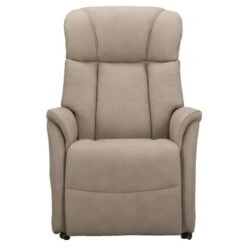 Relaxfauteuil Nebraska (sta -op) - Taupe