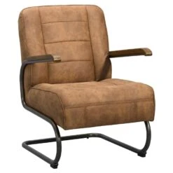 Fauteuil Ivar - Stof - Cognac