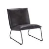 Fauteuil Cooper - Leatherlook - Grijs
