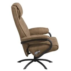Relaxfauteuil Vic - Taupe -Leen Bakker Fauteuils 10209615 8000