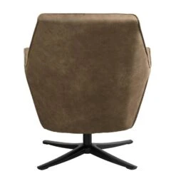 Fauteuil Niles - Taupe -Leen Bakker Fauteuils 10209620 0900