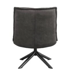 Fauteuil Clayton - Antraciet -Leen Bakker Fauteuils 10209625 0900