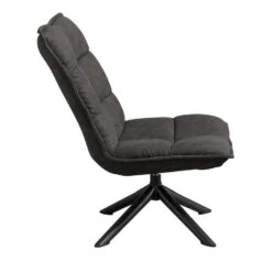 Fauteuil Clayton - Antraciet -Leen Bakker Fauteuils 10209625 8000