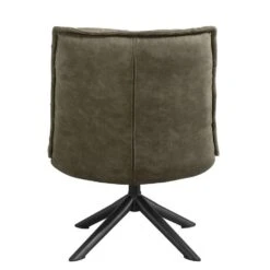 Fauteuil Clayton - Groen -Leen Bakker Fauteuils 10209627 0900