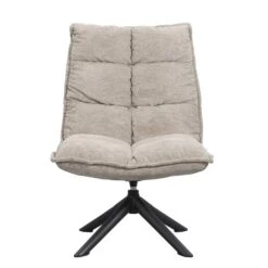 Fauteuil Clayton - Taupe 9 Fauteuil Clayton - Taupe -Leen Bakker Fauteuils 10209643 0100