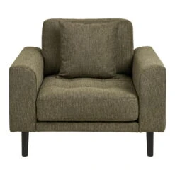 Fauteuil Groen Stof - 92x90x54cm - Lido -Leen Bakker Fauteuils 12f54e7747d44e0abc62e7c9b8ace552