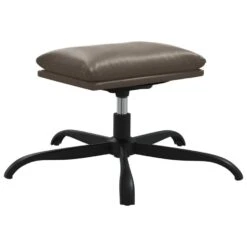 VidaXL Relaxstoel Met Voetenbank Kunstleer Antracietgrijs 6 VidaXL Relaxstoel Met Voetenbank Kunstleer Antracietgrijs -Leen Bakker Fauteuils 13979f3cccba4267adb787d70981baa1