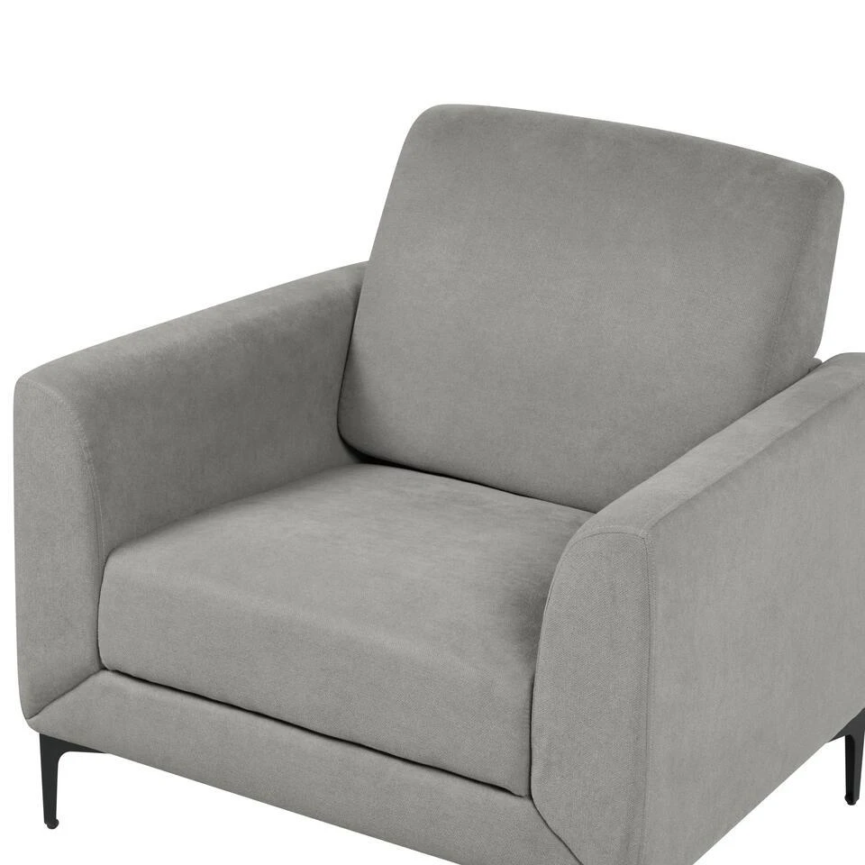 FENES - Fauteuil - Grijs - Stof 7 FENES - Fauteuil - Grijs - Stof - Afbeelding 7