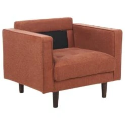 NURMO - Fauteuil - Goudbruin - Polyester -Leen Bakker Fauteuils 15c1c82856ab43e8a1ce0e4ebaa73efc
