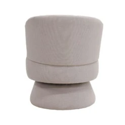 Draaifauteuil Beige Stof - 65x64x79cm - Zithoogte 45cm - Moïse -Leen Bakker Fauteuils 15c5ead510a8458bbce3520bb8ba6f85