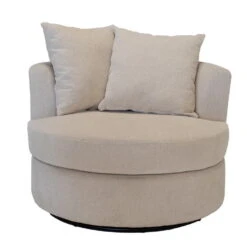 Fauteuil Beige Stof - Zithoogte 45cm - Thony Luxe -Leen Bakker Fauteuils 165ab6a5ed6946e0bea584f645a8098e