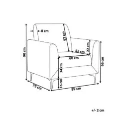FENES - Fauteuil - Zwart - Stof -Leen Bakker Fauteuils 1856edf13e6b4d88be0d94530f02542f 1