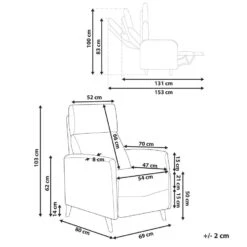 SELVIK - Relaxfauteuil - Gebroken Wit - Stof -Leen Bakker Fauteuils 1cdd8037230f4c2a88ec33c491761d6f