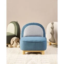 FABORG - Kinderstoel - Blauw - Polyester 13 FABORG - Kinderstoel - Blauw - Polyester -Leen Bakker Fauteuils 1e29c1e38dc2407d86423d2a191b19ab