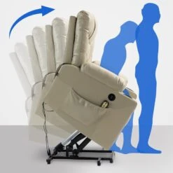 CLP Fauteuil Andover Zwart Frame - Kunstleer - Creme -Leen Bakker Fauteuils 1e31c35510db45248840d5c0dec066a5