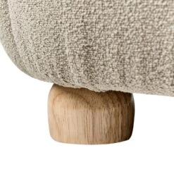 HERVIK - Kinderfauteuil - Taupe - Polyester -Leen Bakker Fauteuils 1e5acdbbbe194b1eb58d484b4b210e08