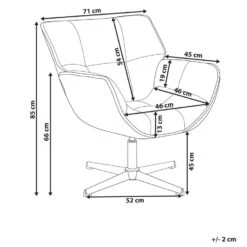 AUMA - Fauteuil - Beige - Polyester 13 AUMA - Fauteuil - Beige - Polyester -Leen Bakker Fauteuils 1f6dee372ebe436ea8cfce50b380e2ed