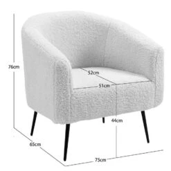 Salonstoel Van Metaal En Beige Fluweel -Leen Bakker Fauteuils 214e7b25915c4257b41094770028ee51