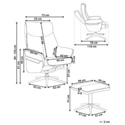 ERATO - Relaxfauteuil Met Voetenbank - Beige - Veganistisch Leer -Leen Bakker Fauteuils 21cd3897b211421191b2aadde4077658
