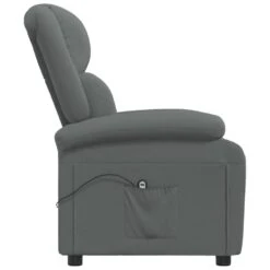 VidaXL Fauteuil Elektrisch Verstelbaar Stof Donkergrijs 71x90.5x96 Cm -Leen Bakker Fauteuils 234f198da0fc4693a5c5c931b3bb67a0