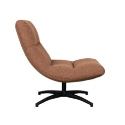 LABEL51 Fauteuil Calix - Terra - Boucle -Leen Bakker Fauteuils 23b9a6c3327740b0b1358723e711dfd2