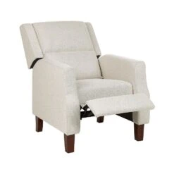 EGERSUND - TV-fauteuil - Beige - Fluweel 14 EGERSUND - TV-fauteuil - Beige - Fluweel -Leen Bakker Fauteuils 24a1f2892236443381643c018fc76ba4