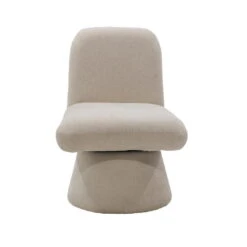 Draaifauteuil Taupe Stof - 70x60x78cm - Zithoogte 45cm - Olivier -Leen Bakker Fauteuils 259208fcf3974ab38e5abff793a5334b