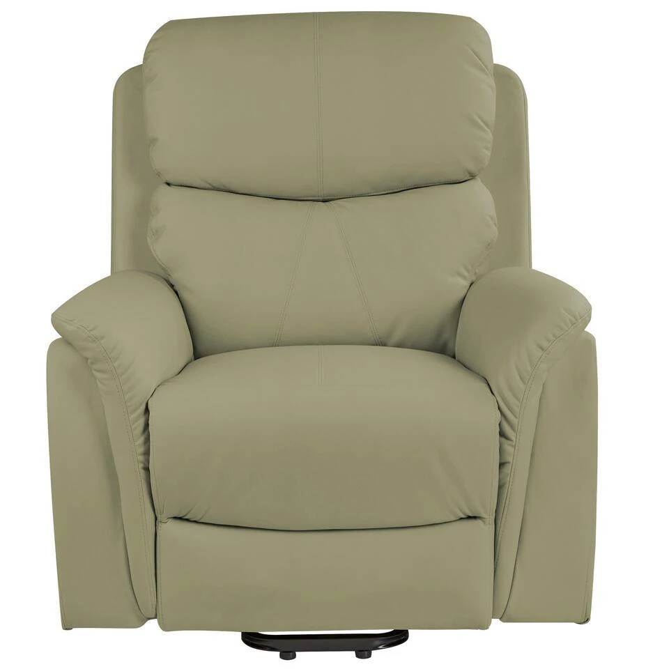 GLORIE - Massagestoel - Groen - Kunstleer 8 GLORIE - Massagestoel - Groen - Kunstleer - Afbeelding 8