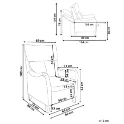 ROYSTON - TV-fauteuil - Bruin - Kunstleer 17 ROYSTON - TV-fauteuil - Bruin - Kunstleer -Leen Bakker Fauteuils 26b99aec98c64036b873feb37355fff0