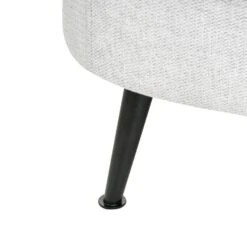 KJAER - Fauteuil - Gebroken Wit - Polyester -Leen Bakker Fauteuils 28648a4b3b6f447281816415fc3f5247