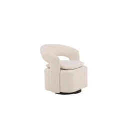 Svea - Teno Draaibare Fauteuil - Boucle - Wit 9 Svea - Teno Draaibare Fauteuil - Boucle - Wit -Leen Bakker Fauteuils 28e0eceec5c64c0aa0f67145509af4fc