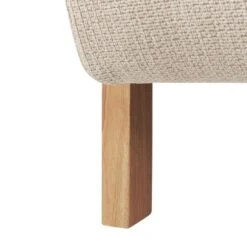 LESJA - Fauteuil - Lichtbeige - Polyester -Leen Bakker Fauteuils 299ec50bb1e84c04941effa826e21cbe