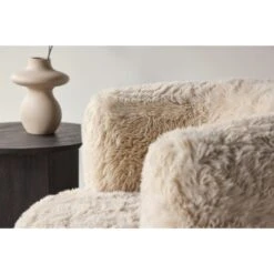Svea - Sofia Fauteuil - Fake Fur - Off White -Leen Bakker Fauteuils 2b4eaa9d5c5e4d5dbe61282c6bd16331