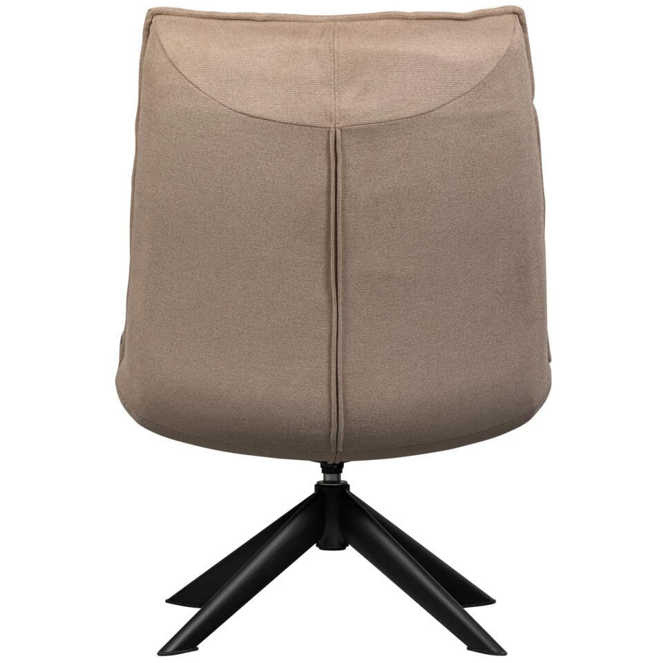 WOOOD Jouke Draaifauteuil - Polyester - Zand - 97x70x85 8 WOOOD Jouke Draaifauteuil - Polyester - Zand - 97x70x85 - Afbeelding 8