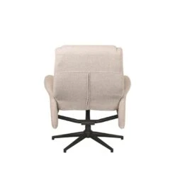 LABEL51 Fauteuil Bergen - Naturel - Boucle -Leen Bakker Fauteuils 2c2045bf3f9b44dbb1c54fbce82481b0