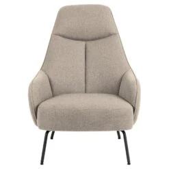 Fauteuil Beige - Zithoogte 40cm - 73x92x98cm - Bertus 16 Fauteuil Beige - Zithoogte 40cm - 73x92x98cm - Bertus -Leen Bakker Fauteuils 2e5d09fe86564a64ac48db2a0309c564