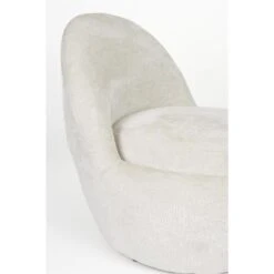 Puur - Calum Fauteuil - Off-white -Leen Bakker Fauteuils 2ed6a9548327476c98d033a8d29ead52