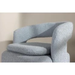 Svea - Teno Draaibare Fauteuil - Boucle - Lichtblauw 9 Svea - Teno Draaibare Fauteuil - Boucle - Lichtblauw -Leen Bakker Fauteuils 2f89f1fff2d342ec85b788397d31f3c7