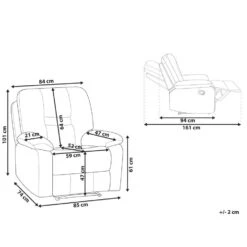 BERGEN - Fauteuil - Grijs - Fluweel -Leen Bakker Fauteuils 3095e3cf996c40dc918ed0fdfc18e606