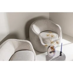 Svea - Brooks Fauteuil - Lichtgrijs -Leen Bakker Fauteuils 3122154998db49e38ead9eb242ac6438