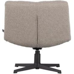 WOOOD Vinny Draaifauteuil - Bouclé - Zand - 80x75x75 14 WOOOD Vinny Draaifauteuil - Bouclé - Zand - 80x75x75 -Leen Bakker Fauteuils 33f01ef778704efa9514f5d5a294f3f4
