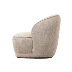 Fauteuil Bouclé - Taupe - Fauteuil Marianne -Leen Bakker Fauteuils 34f8241a6ef041d0b3d7e18d43a2730b