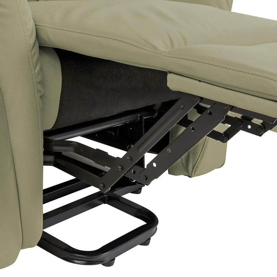 GLORIE - Massagestoel - Groen - Kunstleer 11 GLORIE - Massagestoel - Groen - Kunstleer - Afbeelding 11