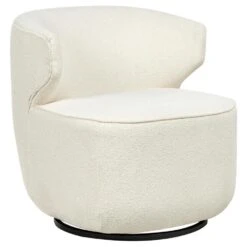 MOLLEBY - Fauteuil - Off-white - Bouclé -Leen Bakker Fauteuils 3681256f922b4a2f83ffca19fc7e6de6