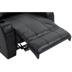 CLP Fauteuil Hepler Zwart Frame - Kunstleer - Zwart -Leen Bakker Fauteuils 36c86f4b5a224fb9a69049d0ec8dd527