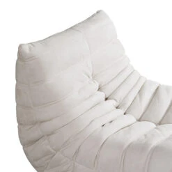 Merkloos HOME DELUXE Relax Fauteuil Met Kruk CHILL - Beige -Leen Bakker Fauteuils 3821c9250d2f440181a37ccf466d37bb