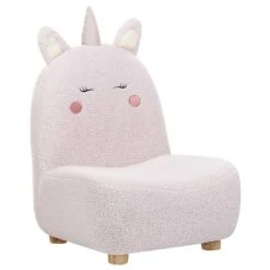 LULEA - Kinderstoel - Roze - Nepbont 14 LULEA - Kinderstoel - Roze - Nepbont -Leen Bakker Fauteuils 391afc4845864e2ca5471d330d68d8a6