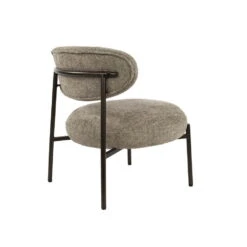 Fauteuil Zand Stof - Zithoogte 41cm - Round -Leen Bakker Fauteuils 3bf80545b4244b1899e9353e232adbaa