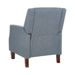 EGERSUND - TV-fauteuil - Blauw - Fluweel -Leen Bakker Fauteuils 3dc784d468a74ad4b7225f01ff6005fa